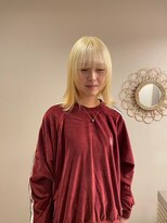 チャプター 問屋町(chapter)&nbsp;髪質改善顔まわりレイヤーカットブロンドベージュケアブリーチ