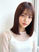 グーフィートーキョー 銀座(Goofy Tokyo) 朝の時短に地毛風ストレートで叶える大人可愛いナチュラルミディ
