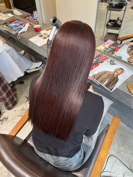 フーコー 下関店(fuhcoh) 艶感 ワインレッド