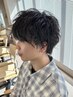 【新規限定】メンズカット+シャドウパーマ