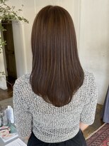 ヘアーアイスカルテット(HAIR ICI QUARTET)&nbsp;ブリーチなしカラーで叶う夏カラーブラウン透明感美髪