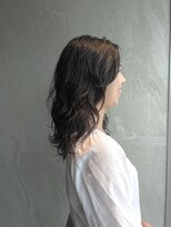 トップヘアーテラス(TOPHAIR TERRACE)&nbsp;前髪長めウェーブパーマスタイル