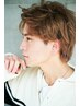 メンズカット＋ブリーチ＋カラー＋アロマトリートメント￥15000