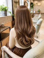 テクライズ 刈谷店(TECHRISE) 透明感ブラウンベージュ/ロング/レイヤーカット/艶髪