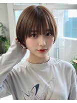 サンドナル 鹿児島天文館(sand NALU)&nbsp;ハッシュカット/グレージュ/デザインカラー[鹿児島天文館]