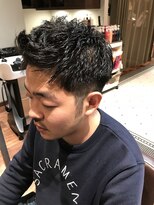 リバレッジ 広尾(Leverage)&nbsp;ビシカジ外国人風バーバー風スタイル