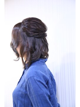 ブレア(Blair) 【Blair】ツヤ感+秋色イルミナカラー+ヘアアレンジ