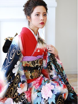 ゲッカビジン(GEKKABIJIN) レンタル振袖FS-10 29000円《東京着物レンタル六本木月下美人》