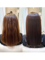 アンド ラ ブランシュ(&.La Blanche)&nbsp;髪質改善大宮&.La Blancheトリートメントでクセ毛ケア