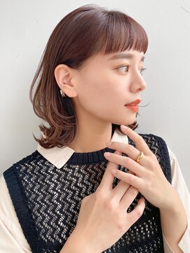 ガーデントウキョウ(GARDEN Tokyo) 【GARDEN荒井夏海】ふんわりレイヤーボブ×オシャレオン眉