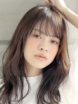 アビエクレール 河内花園(abije claire) 今旬ミディアムロング★20代30代50代 髪質改善