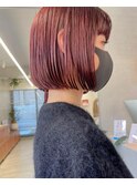 ボブ / ミニボブ / ピンクカラー