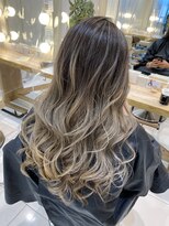 クレア本厚木(CREA)&nbsp;[Chii]　バレイヤージュ　ロイヤルミルクティー