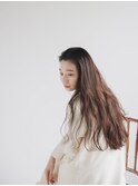 似合わせカット大人かわいい＊フリンジウェーブロング[銀座]