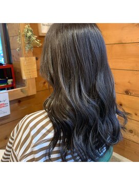 ランタン(LANTERN) ブリーチなしネイビーグレージュ#山科