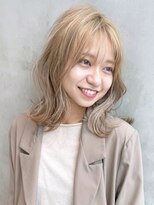 アイティーバイアルバム 藤沢店(IT by ALBUM) シフォンベージュ_カーキグレージュマッシュショート_8773