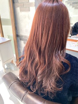 アルモヘアヴォーグ 静岡(ALMO hair VOGUE) 【ALMO】明るめ暖色系カラー