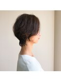 【ナチュラル派】伸ばしかけの方、大人のショートパーマ♪