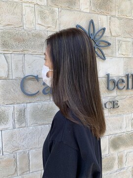 カぺリベラ テラス Capelli bella TERRACE 白髪ぼかし 第一回目！