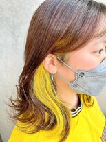 ネオリーブ ロア 鶴川店(NEOLIVE ROA) ネオンイエロー★イヤリングカラー/デザインカラー