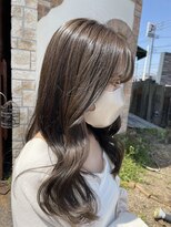 ヘアビータ 松前店(HAIR vita)&nbsp;ブリーチなしオリーブカラー