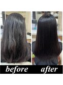 【美髪整形】異次元の最新髪質改善☆シルク酸性ストレート