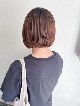 キャンバス バイ ネオリーブ 横浜西口(Canvas by neo.) ぱっつんボブ　ミニボブ　ぷつっとボブ　ぱつっとボブ