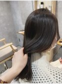 柔からブラウン × 艶髪スタート