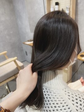 ベアーフルート 恵比寿店(BearFruit) 柔からブラウン × 艶髪スタート