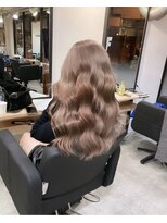 ラフ 難波店(LAFF)&nbsp;#黒髪#ボブルフ#ネビージュ#小顔#ワンレン