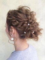 ヘアーアンドメイク ビス(HAIR&MAKE bis) お呼ばれヘアアレンジ☆【鈴木智美】