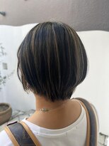 アブニール 我孫子(AVENIR)&nbsp;黒金ハイライトショート