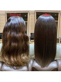 さらツヤ潤いなめらかストレート髪質改善【カミケンガレリア】