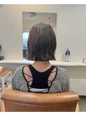 切りっぱなしボブ