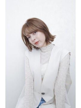 ルーフ 用賀(ROOF) 切りっぱなしボブ#髪質改善#トリートメント