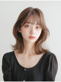 韓国風レイヤーカット