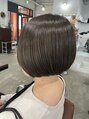 アオゾラヘアーカミノウラ(AOZORA HAIR kaminoura) ナチュラルにまとめたい方おすすめのショートボブスタイルです♪