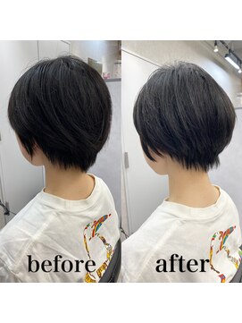ヘアサロン ドットプラス 町田店(dot. plus) 【市井友佳子】コンパクトショート