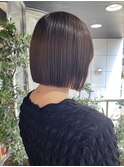 ぱつっと丸くならないボブ【戸田雅子】