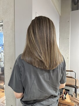 リバレッジ 広尾(Leverage) ハイライトバレイヤージュ 30代40代50代【白金/目黒】担当 濱口