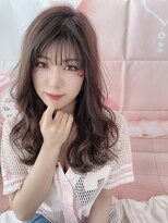 マーリャヘアー(mallia hair)&nbsp;レイヤースタイルレイヤーカットロングレイヤー小顔スタイル