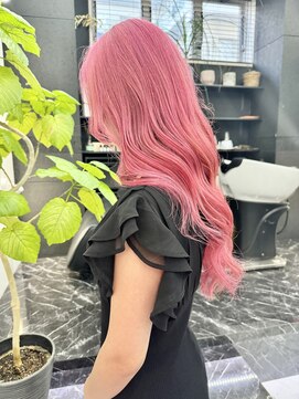 チュダック(ChuDuck) 韓国風《ピンク》ハイトーン/ケアブリーチ/ダブルカラー