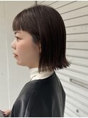 【Champ小阪】大人モード♪ワイドバングな外ハネBOB
