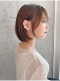 Say.ショートボブミルクティーアッシュレイヤーボブ表参道青山