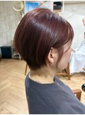 アプリコットオレンジ×コンパクトショート