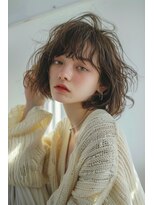 ラナ 新宿(lana)&nbsp;ボブパーマ/レイヤーカット/顔まわり/【lana hair 新宿】