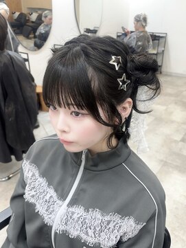 ドットハリス(.Hallis) ニュアンスヘア/y2k/ボブ/レイヤーカット/ダブルカラー