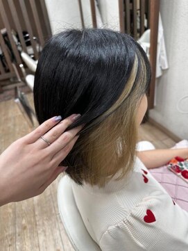 ヘアーアンドメイク アズール 浦和店(Hair&Make Azur) インナーカラー/ベージュ