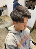 アップバング/メンズカット