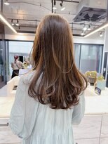 ファンナギンザ(FaNNa ginza)&nbsp;くびれヘア/シースルーバング/前髪/小顔カット/透明感/レイヤー